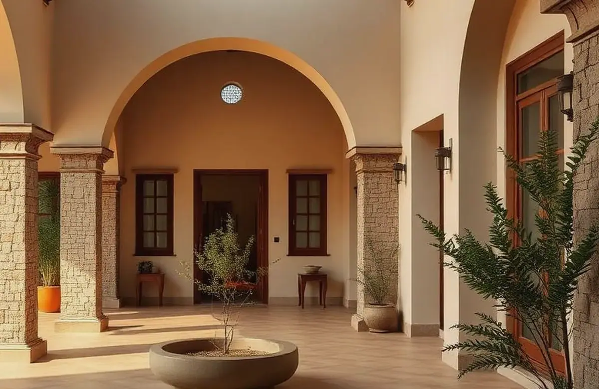 Glass & Granite Penthouse – Manikonda – Material Palette