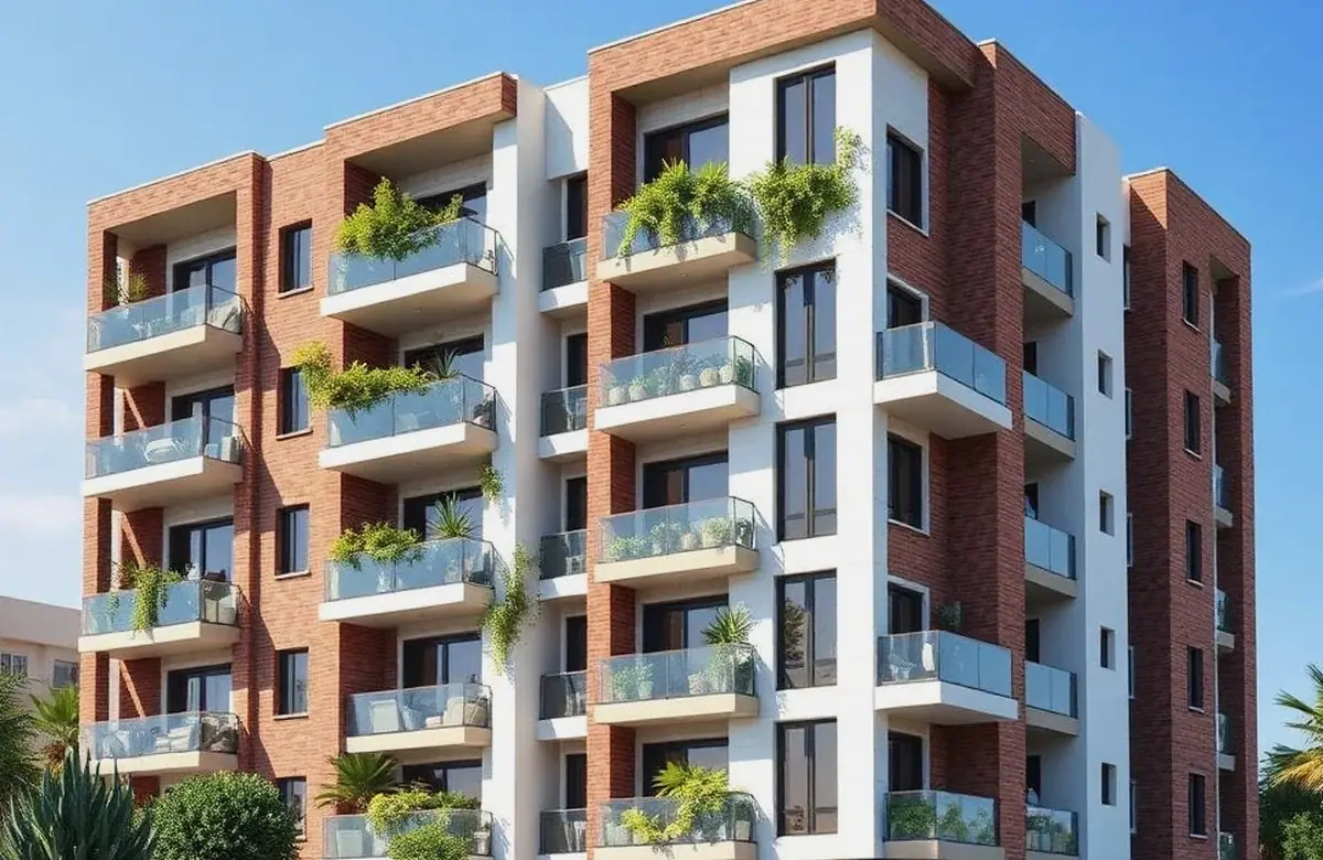 Skylit Atrium Home – Shamshabad – Front Elevation