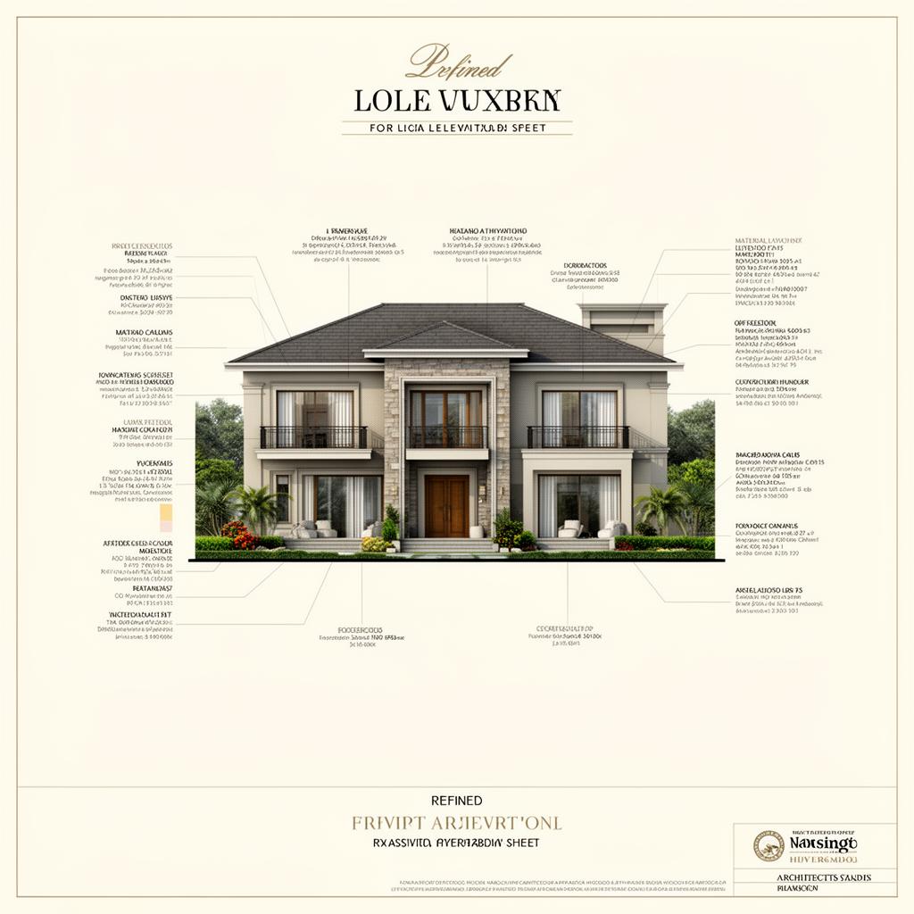 Terraced Hillside House – Narsingi – Front Elevation