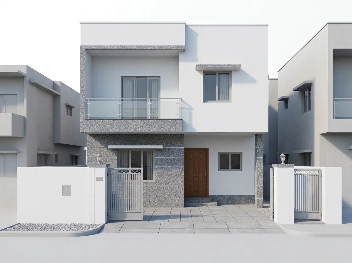 G+2 Independent House – Narsingi – 3D render