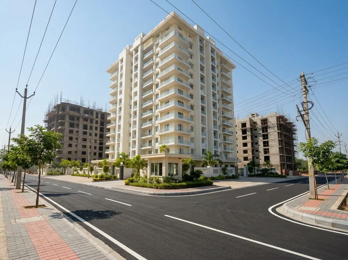 High-Rise Condominium – Boduppal – 3D render
