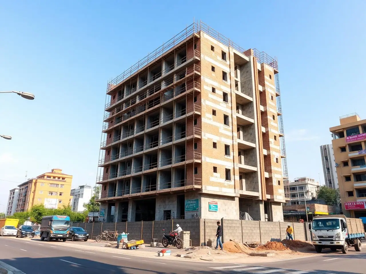 G+5 Residential Tower – Uppal – under construction