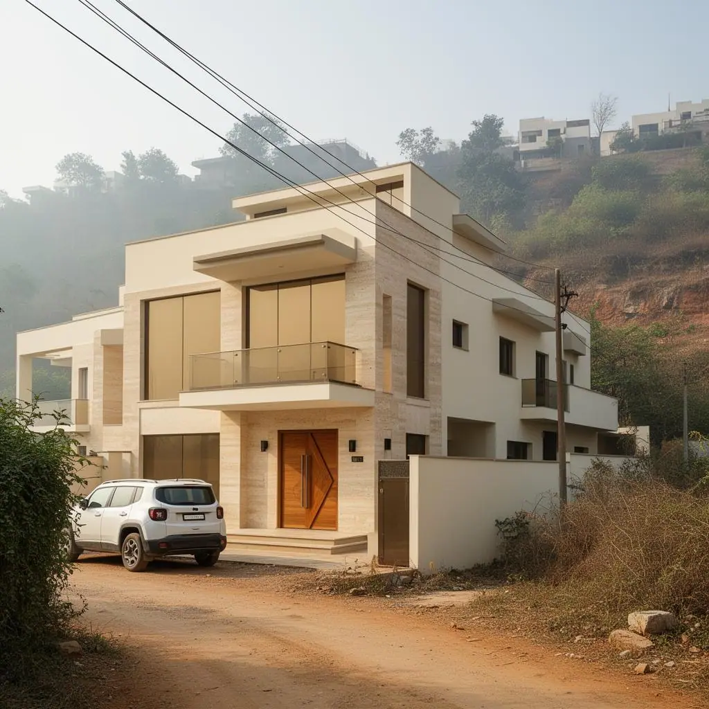 Luxury Hillside Duplex – Tellapur – completed
