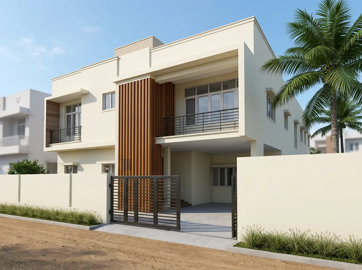 G+3 Duplex Villa – Manikonda – 3D render