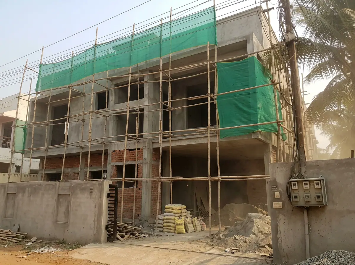 G+3 Duplex Villa – Manikonda – under construction
