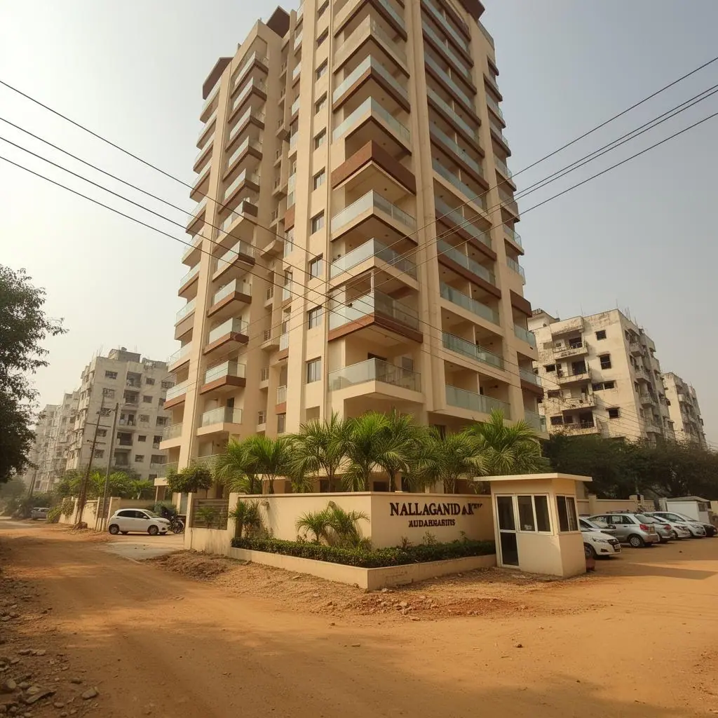 High-Rise Condominium – Nallagandla – completed