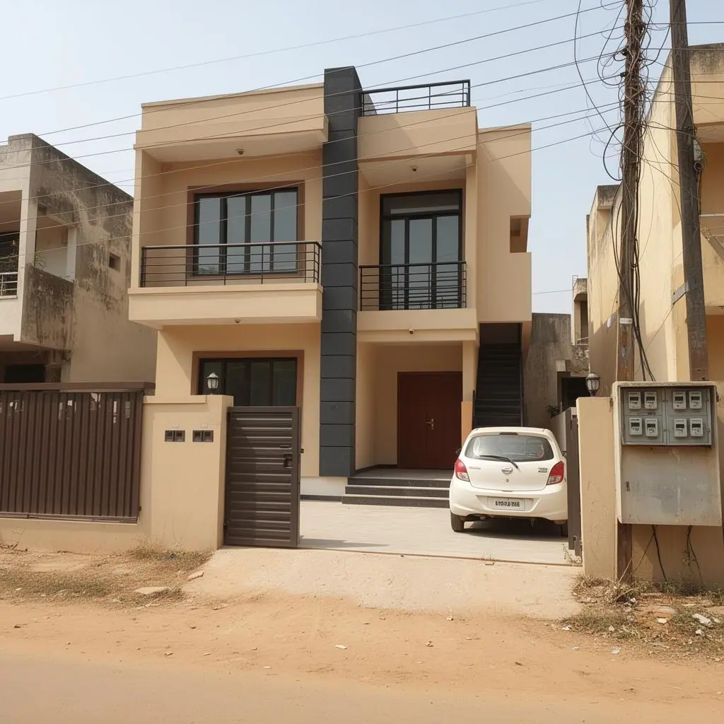 G+3 Duplex Villa – Manikonda – completed