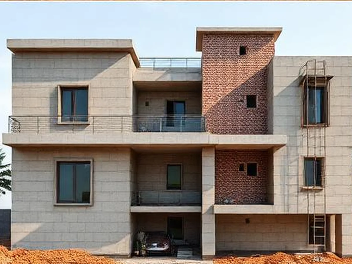 G+3 Duplex Villa – Manikonda – under construction