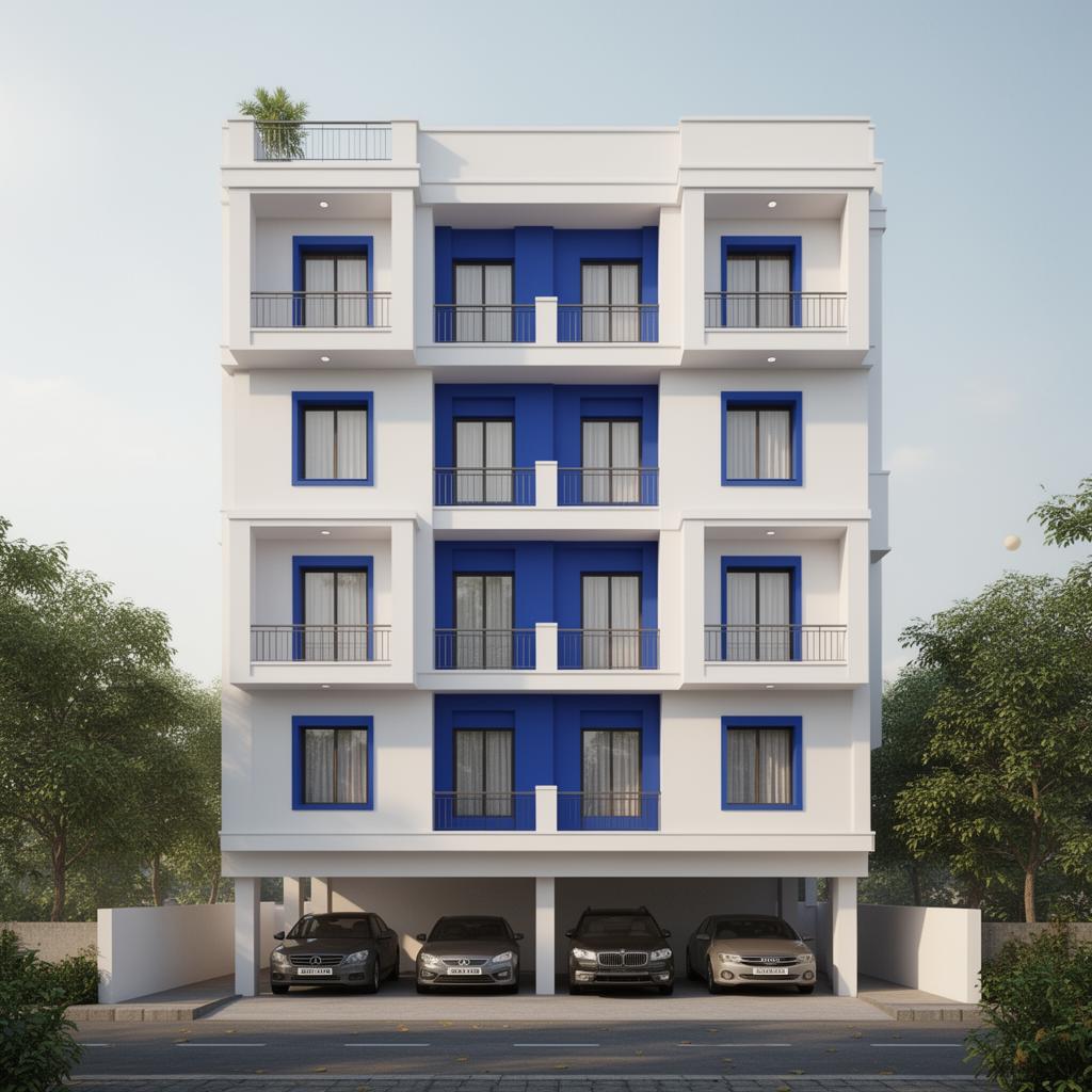 Boutique Apartment – Financial District – 3D render