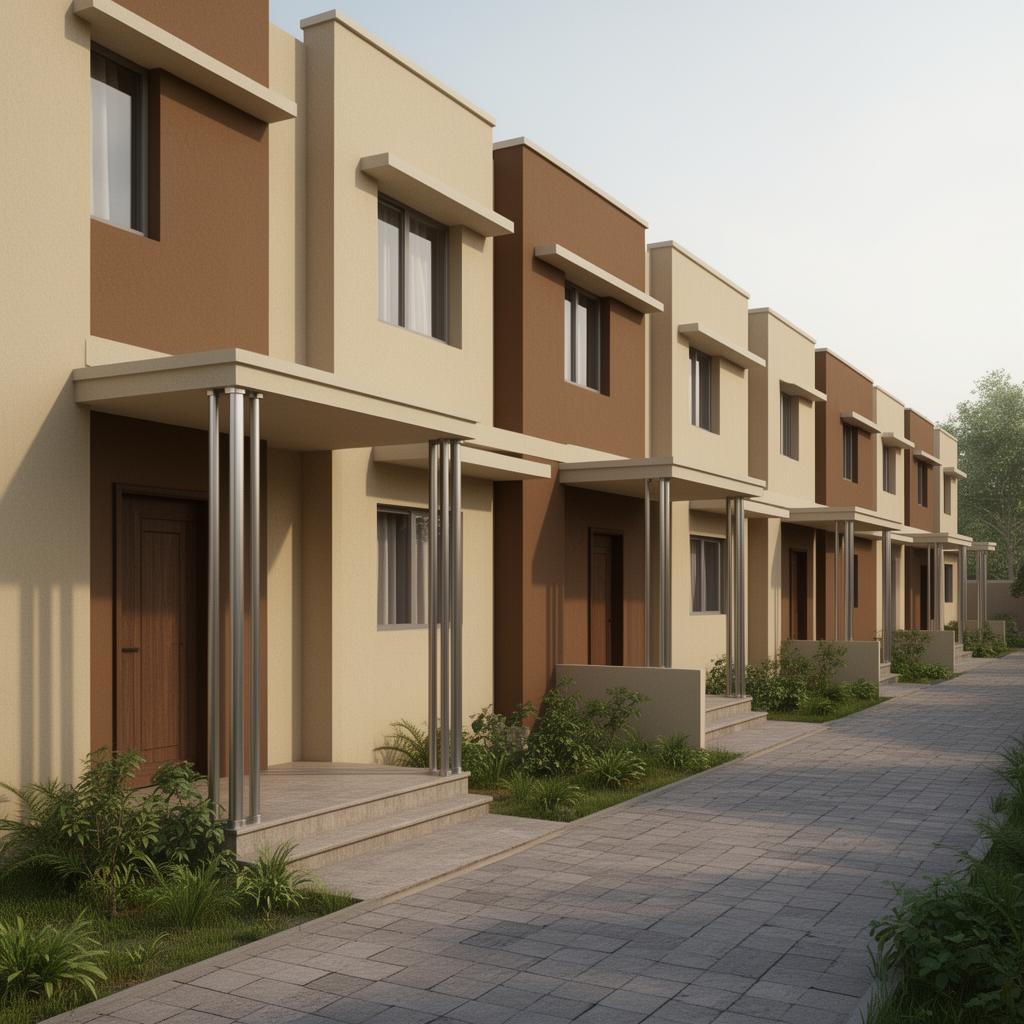 Luxurious Duplex Villa – Banjara Hills – 3D render