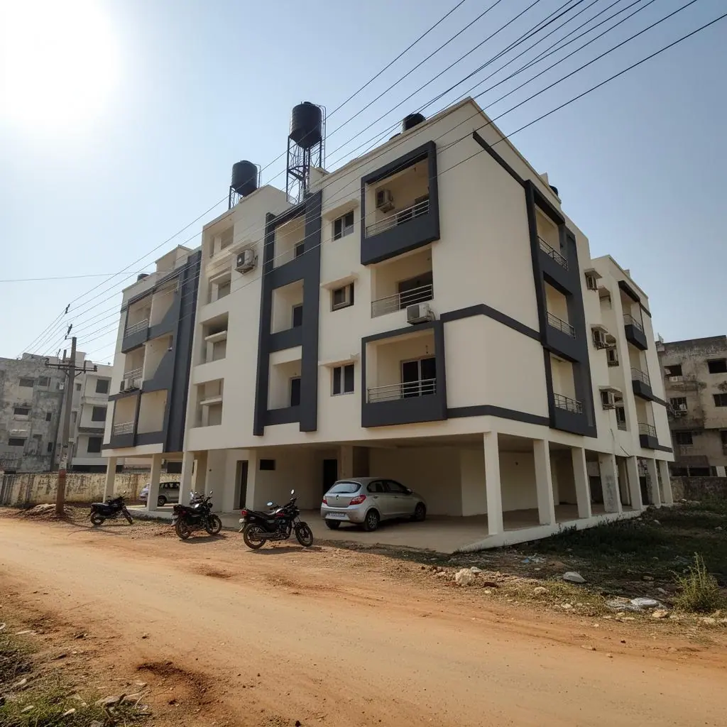 G+4 Apartment Block – Kokapet – completed