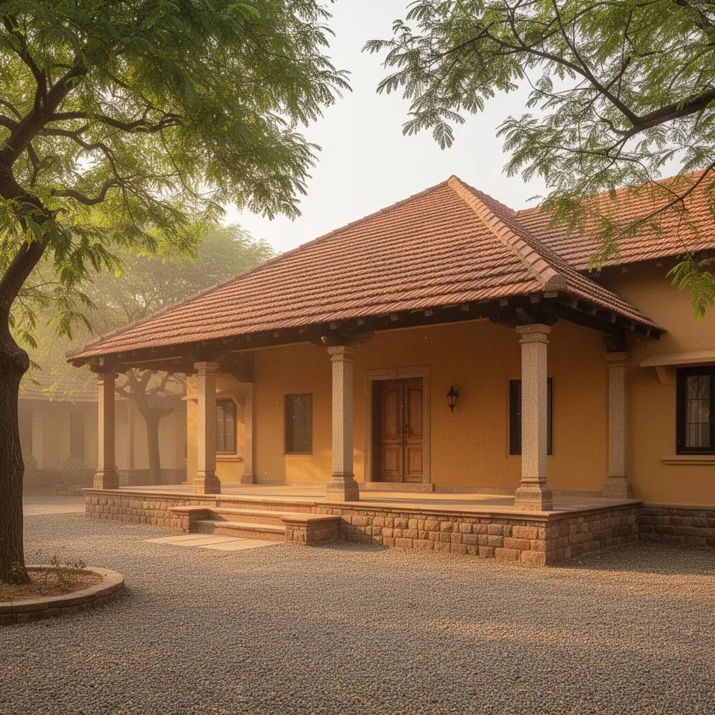 Courtyard Luxury Farmhouse – Shamshabad – completed