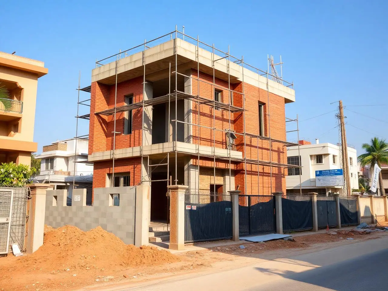 G+5 Residential Tower – Kukatpally – under construction