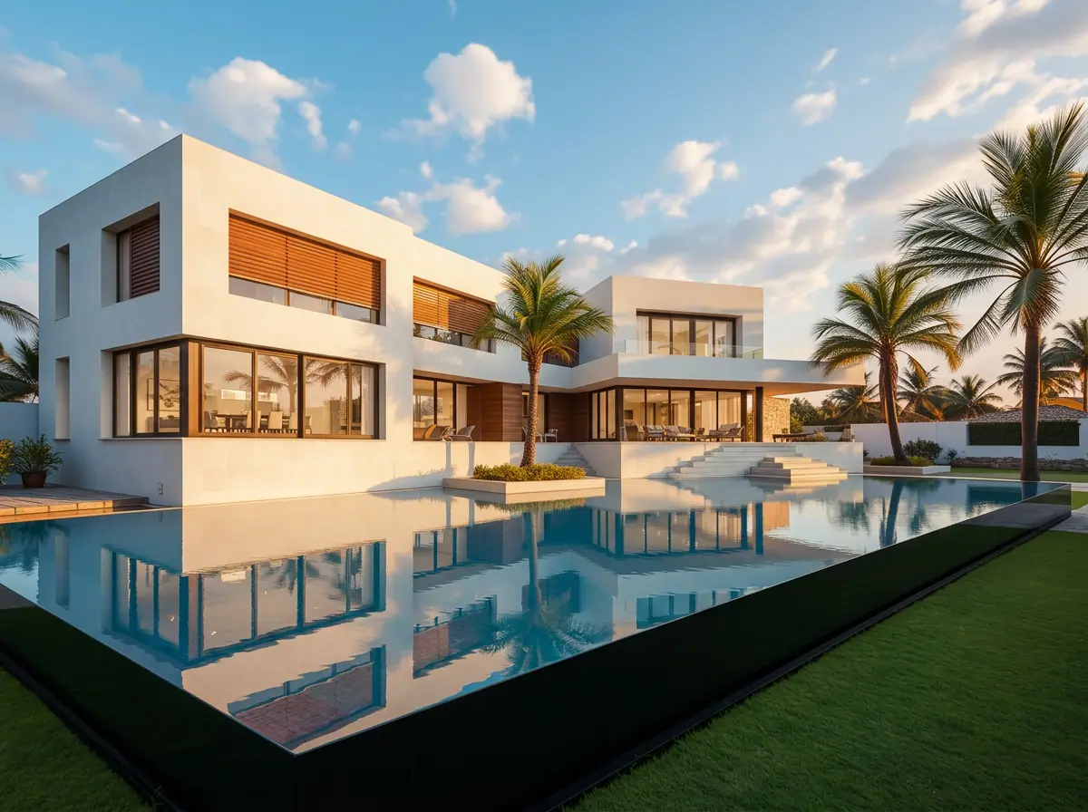 Resort-Style Luxury Villa – Kokapet – 3D render