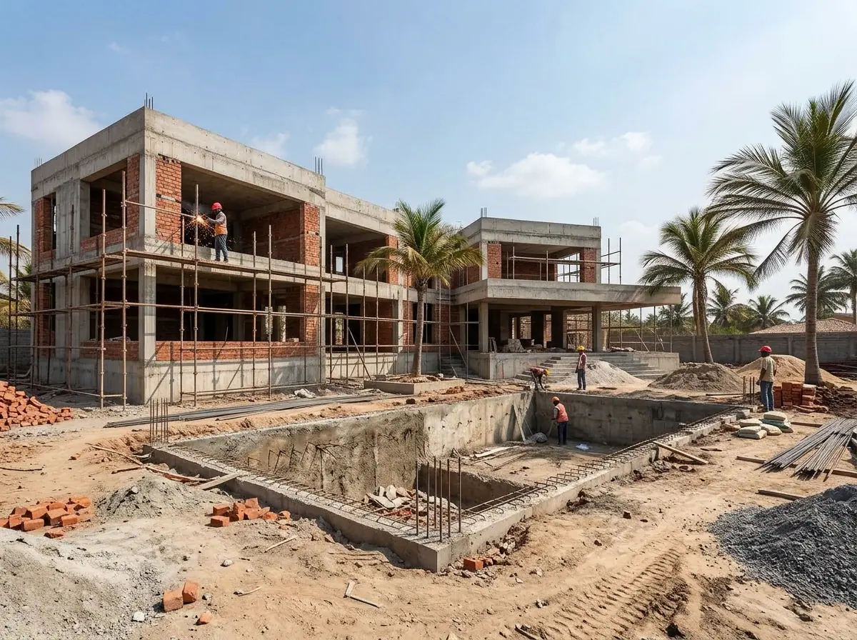 Resort-Style Luxury Villa – Kokapet – under construction