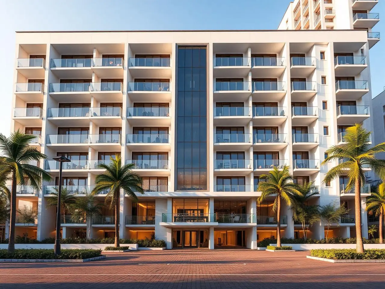Premium G+7 Apartment Block – Financial District – completed