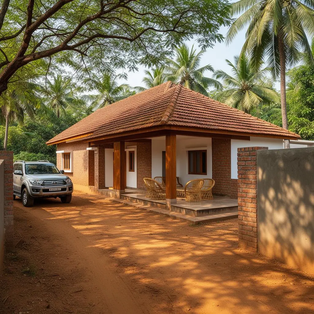 Modern Farmhouse – Nallagandla – completed
