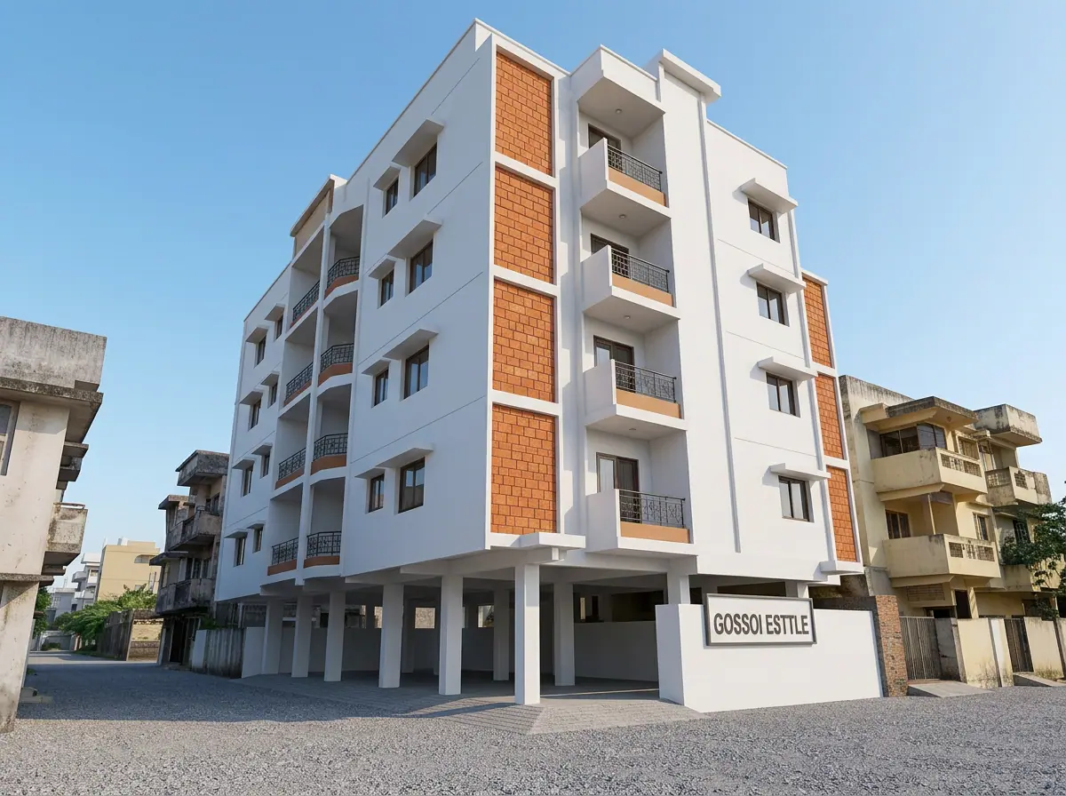 Boutique Apartment – Boduppal – 3D render
