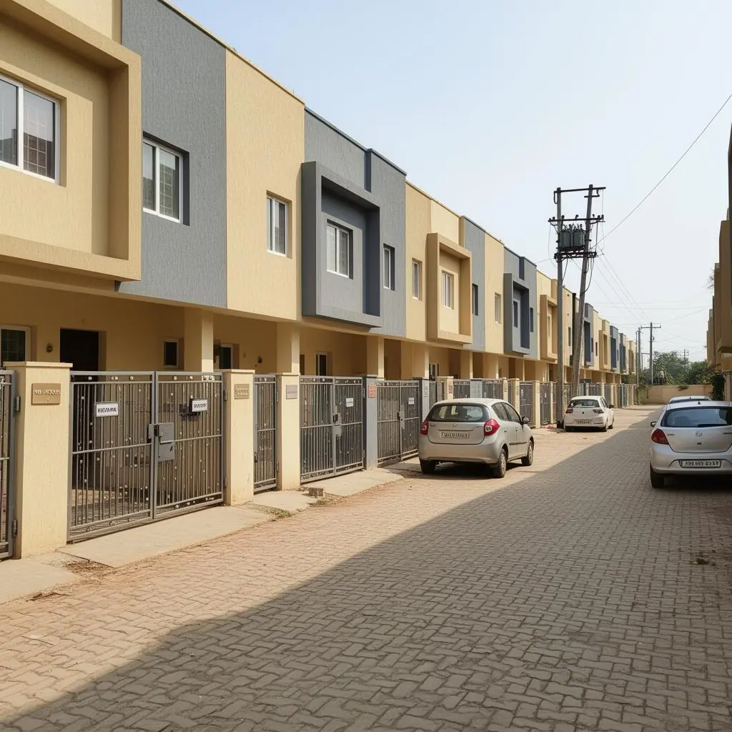 Row House Cluster – Gachibowli – completed