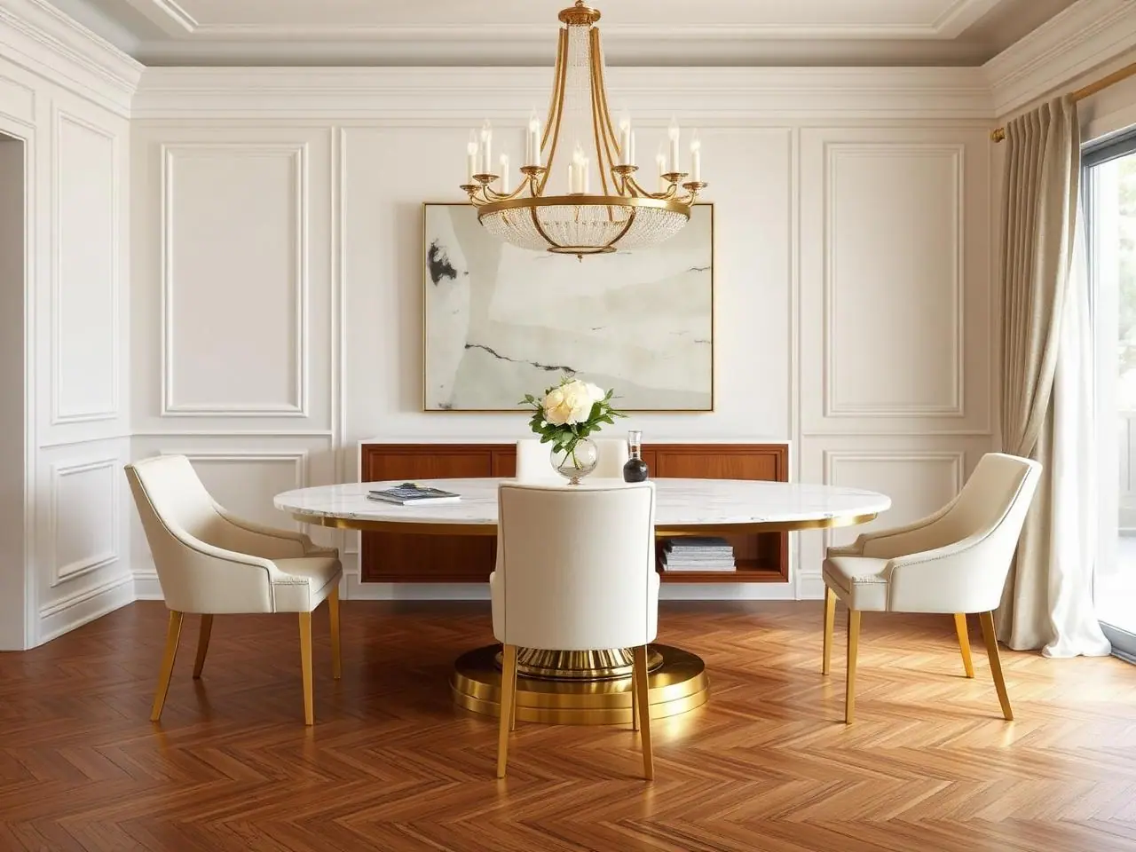 Compact Home Interior – Miyapur – Dining Area