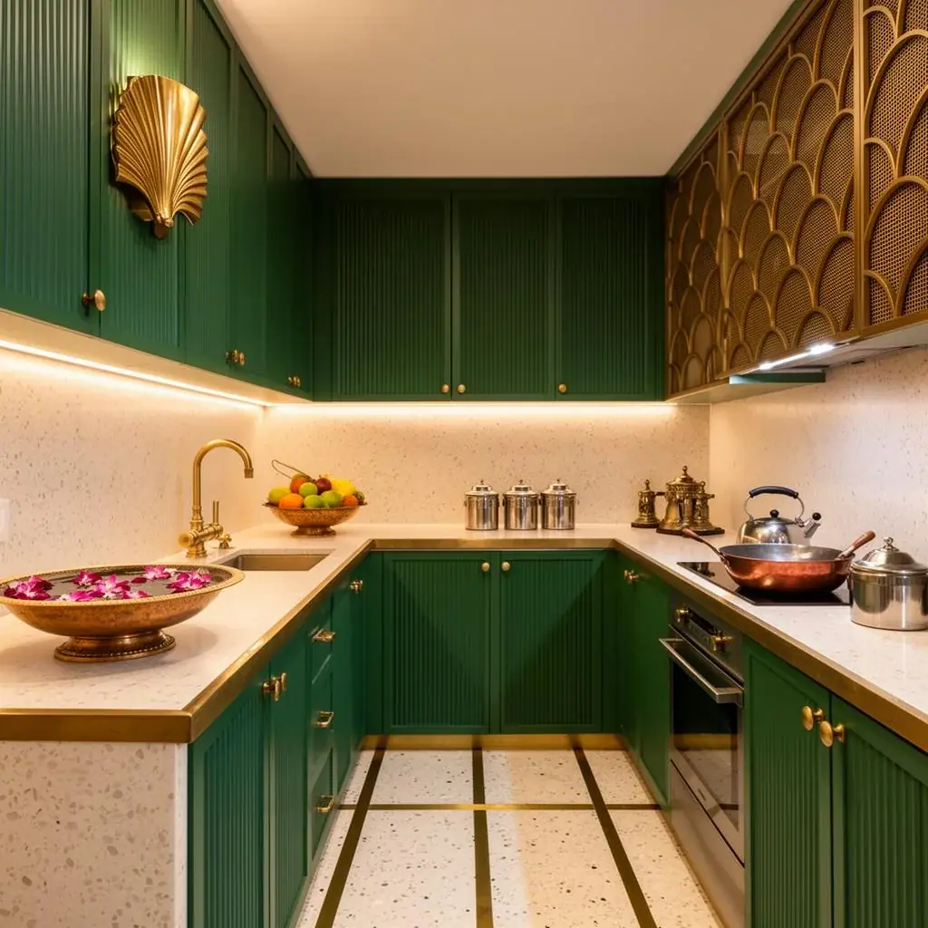 2BHK Flat Interior – LB Nagar – Modular Kitchen