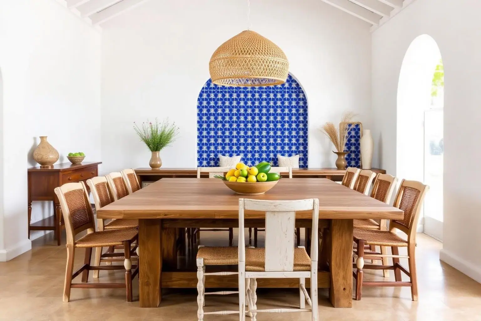 3BHK Apartment Interior – Tellapur – Dining Area