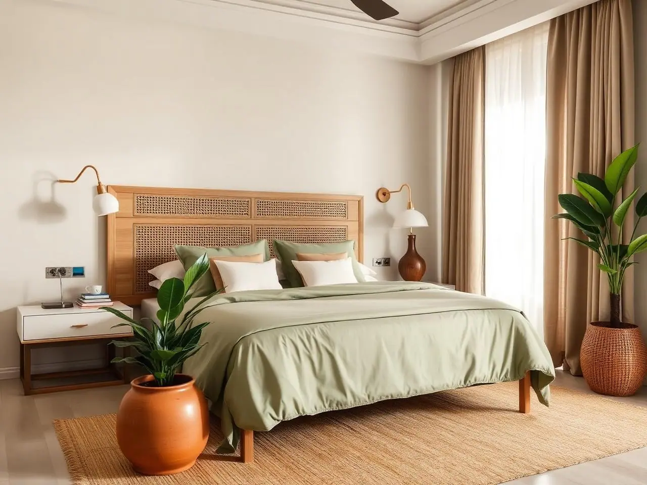 Penthouse Interior – Manikonda – Master Bedroom