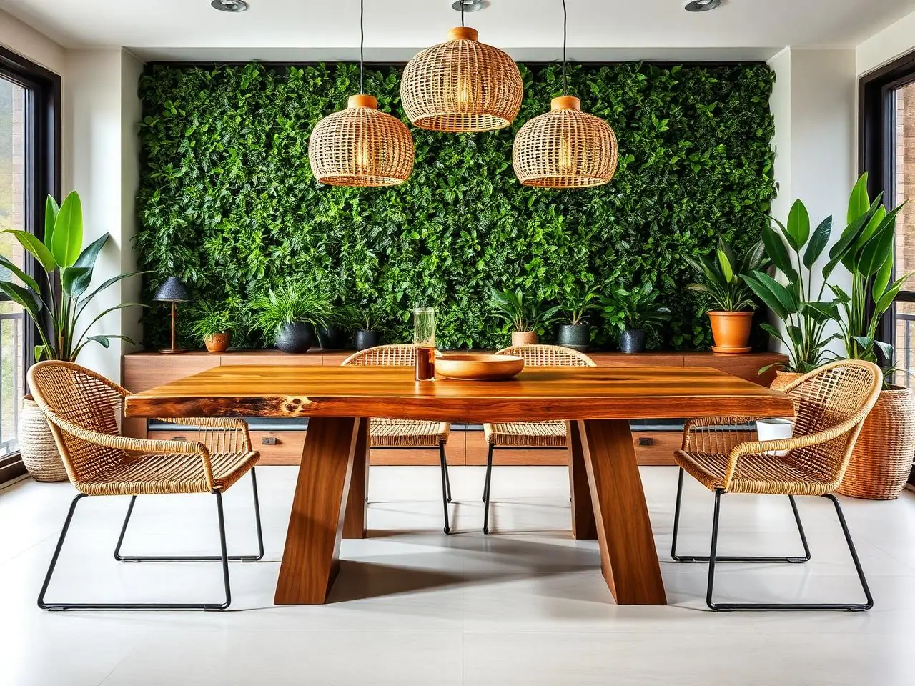 Penthouse Interior – Manikonda – Dining Area