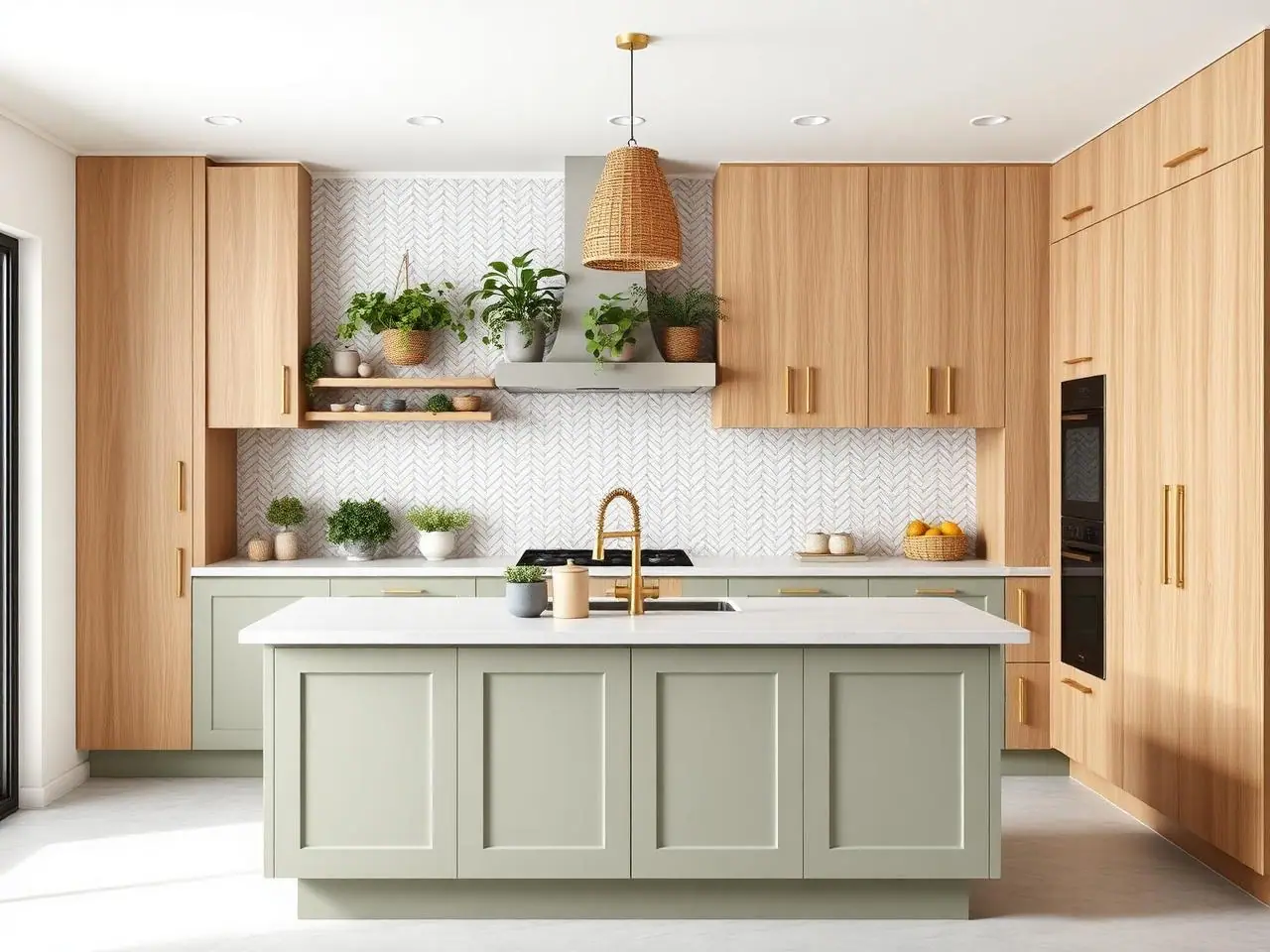Penthouse Interior – Manikonda – Modular Kitchen
