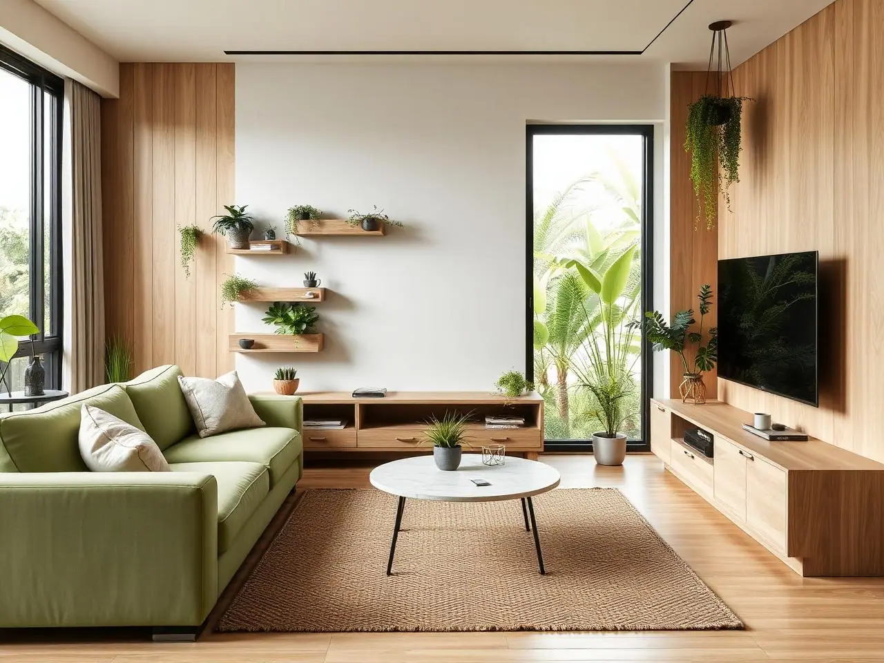Penthouse Interior – Manikonda – Living Room