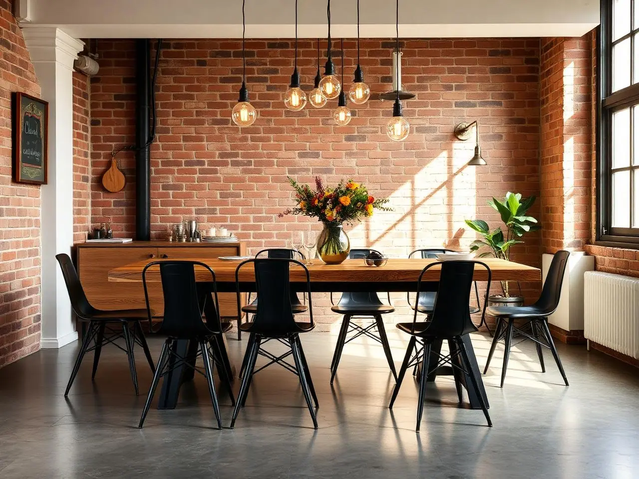 Duplex Home Interior – Hitech City – Dining Area