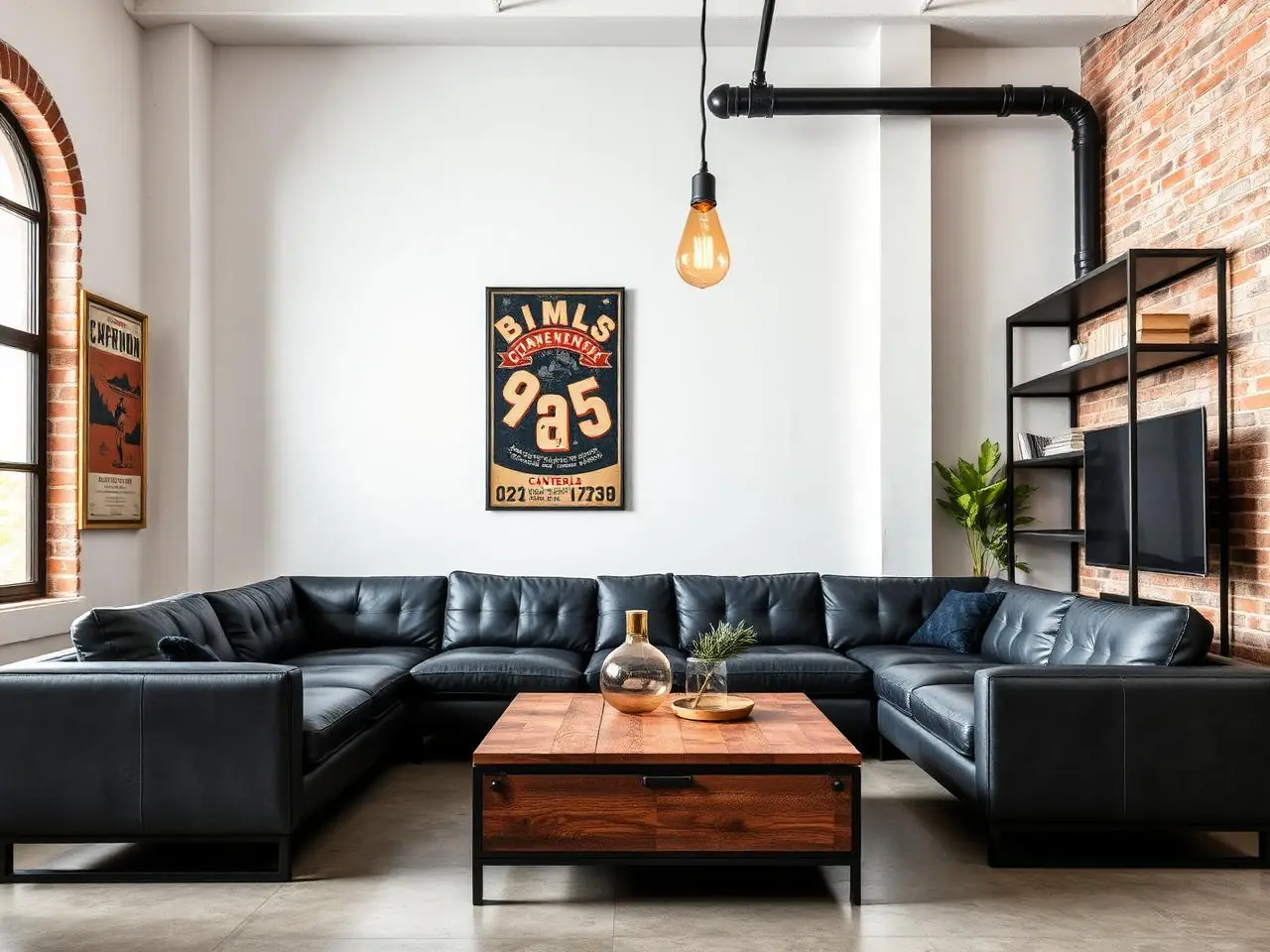 Duplex Home Interior – Hitech City – Living Room