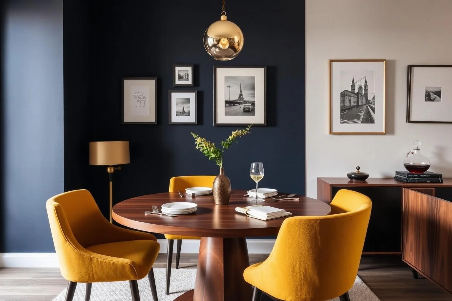 Studio Apartment Interior – Hitech City – Dining Area