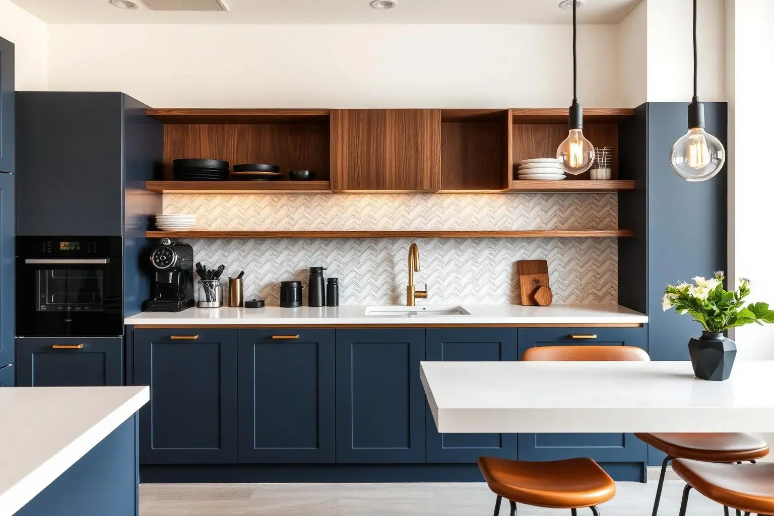Studio Apartment Interior – Hitech City – Modular Kitchen