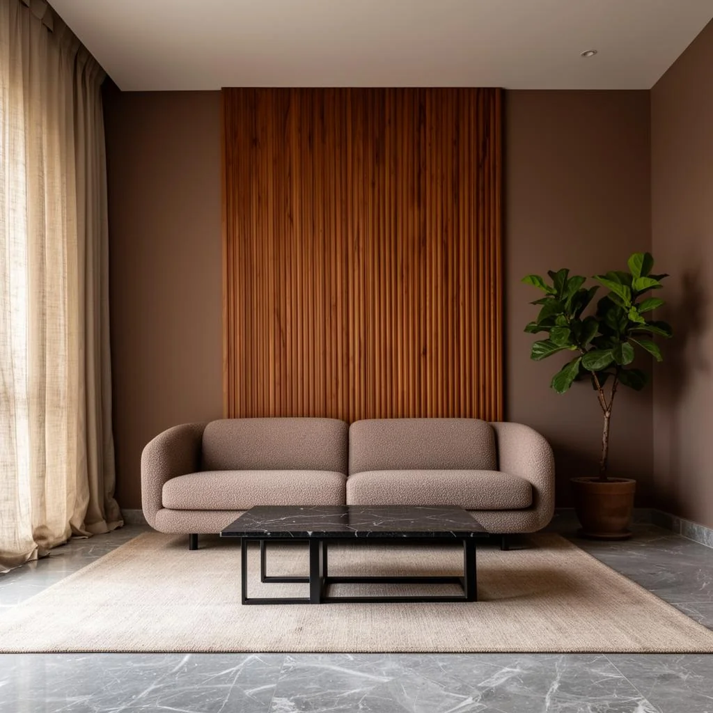 3BHK Apartment Interior – Shamshabad – Living Room