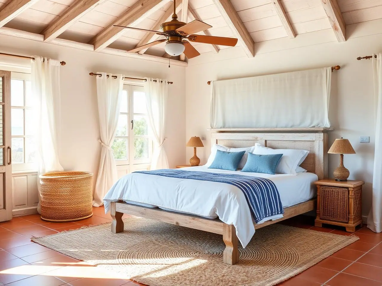 2BHK Flat Interior – Nallagandla – Master Bedroom