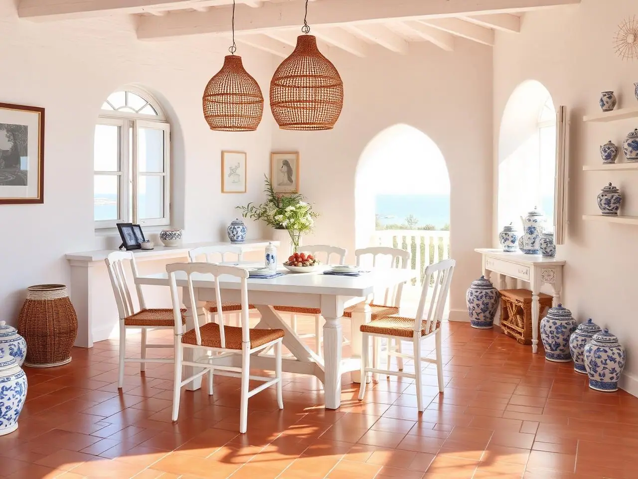 2BHK Flat Interior – Nallagandla – Dining Area
