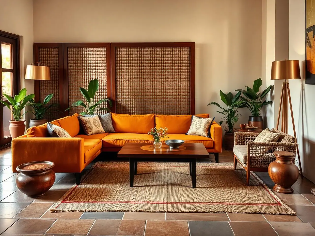 4BHK Villa Interior – Kondapur – Living Room
