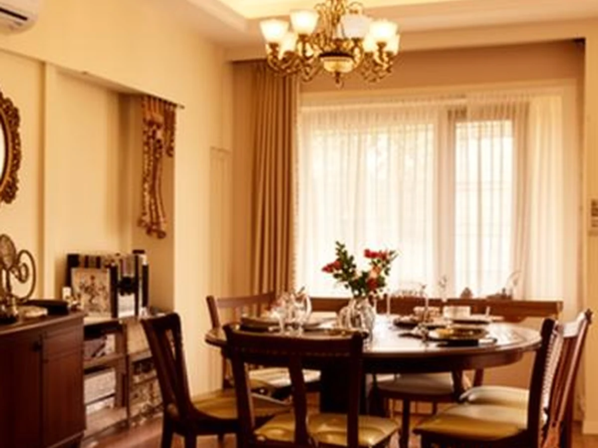 Duplex Home Interior – Madhapur – Dining Area