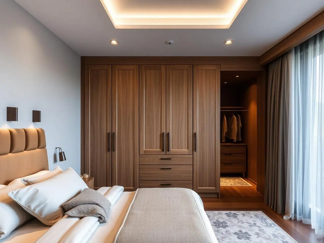 Luxury Villa Interior – Hitech City – Master Bedroom