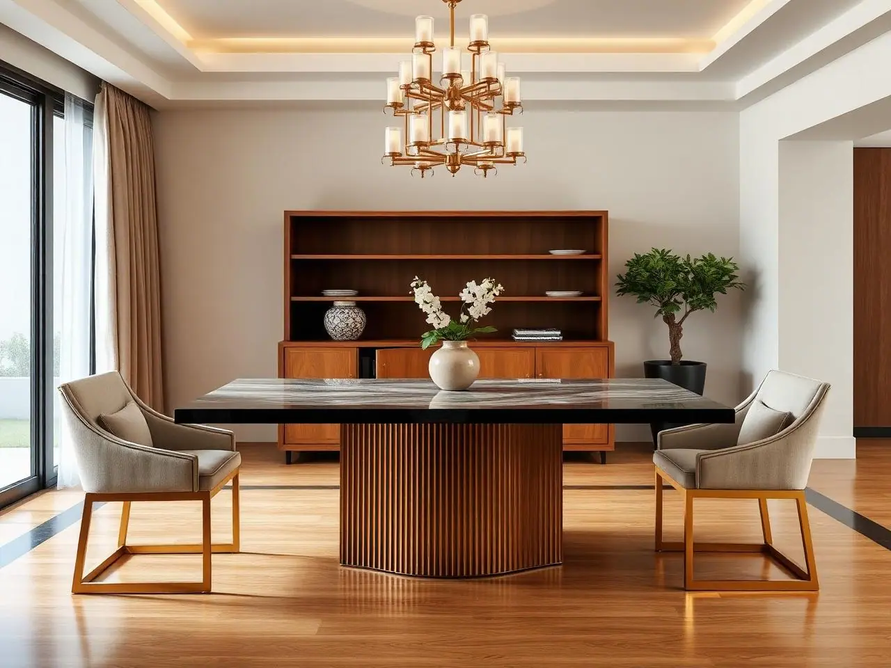 Luxury Villa Interior – Hitech City – Dining Area