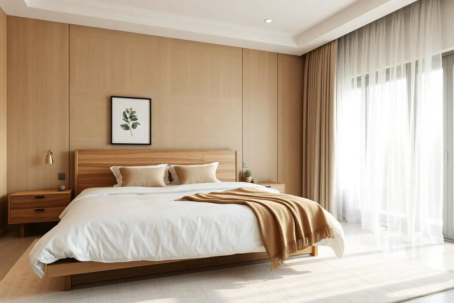 4BHK Villa Interior – Khairatabad – Master Bedroom