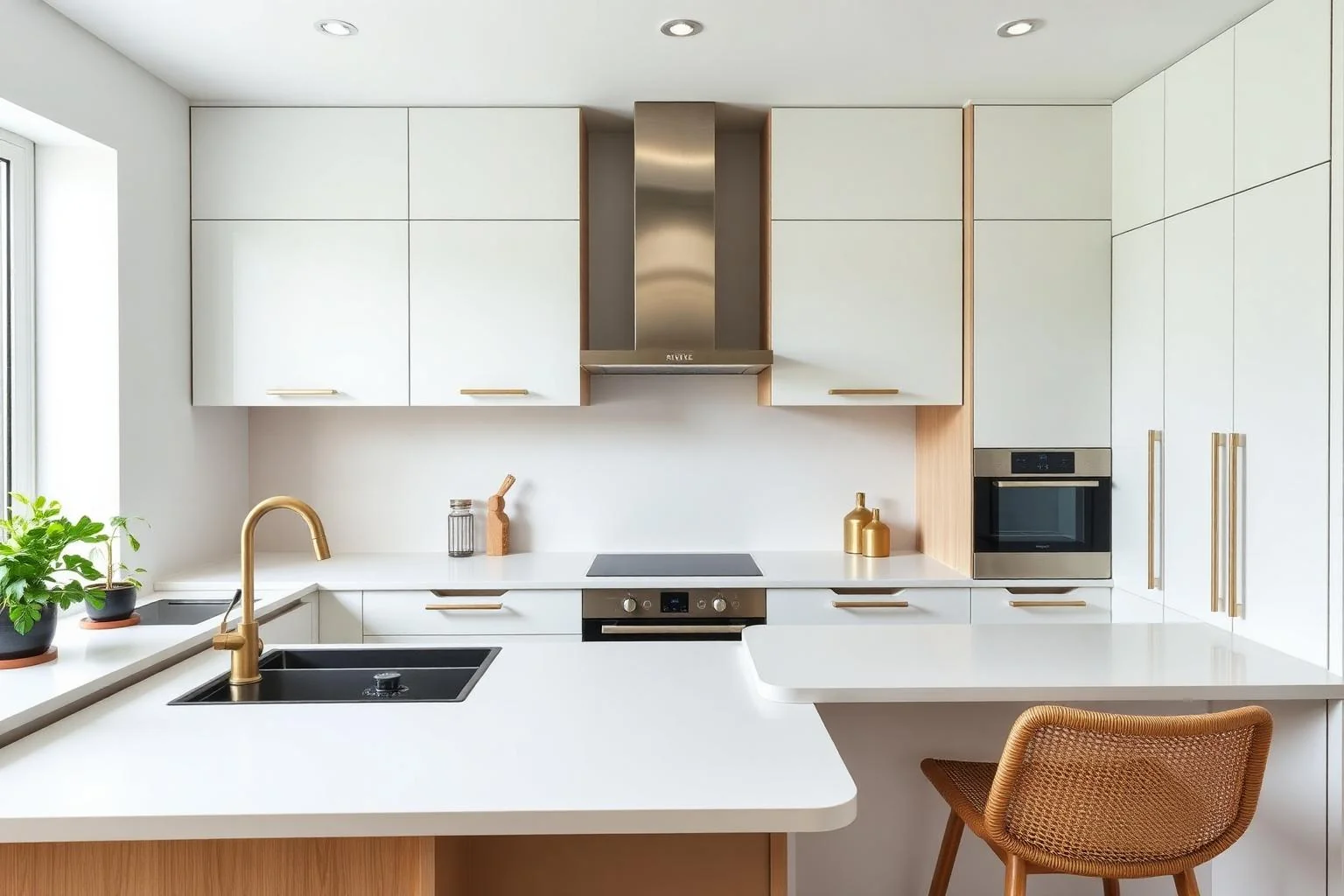 4BHK Villa Interior – Khairatabad – Modular Kitchen