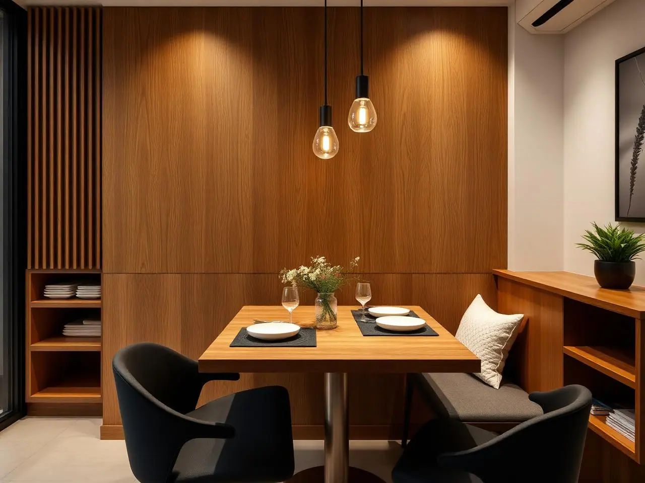 Compact Home Interior – Tolichowki – Dining Area