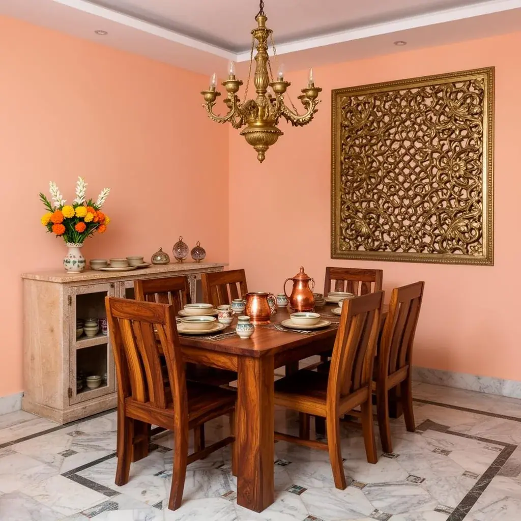 Duplex Home Interior – Kukatpally – Dining Area