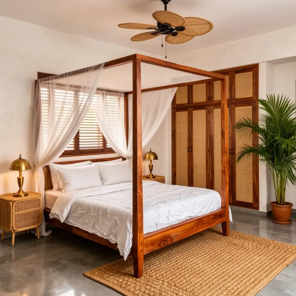 Independent House Interior – Kondapur – Master Bedroom